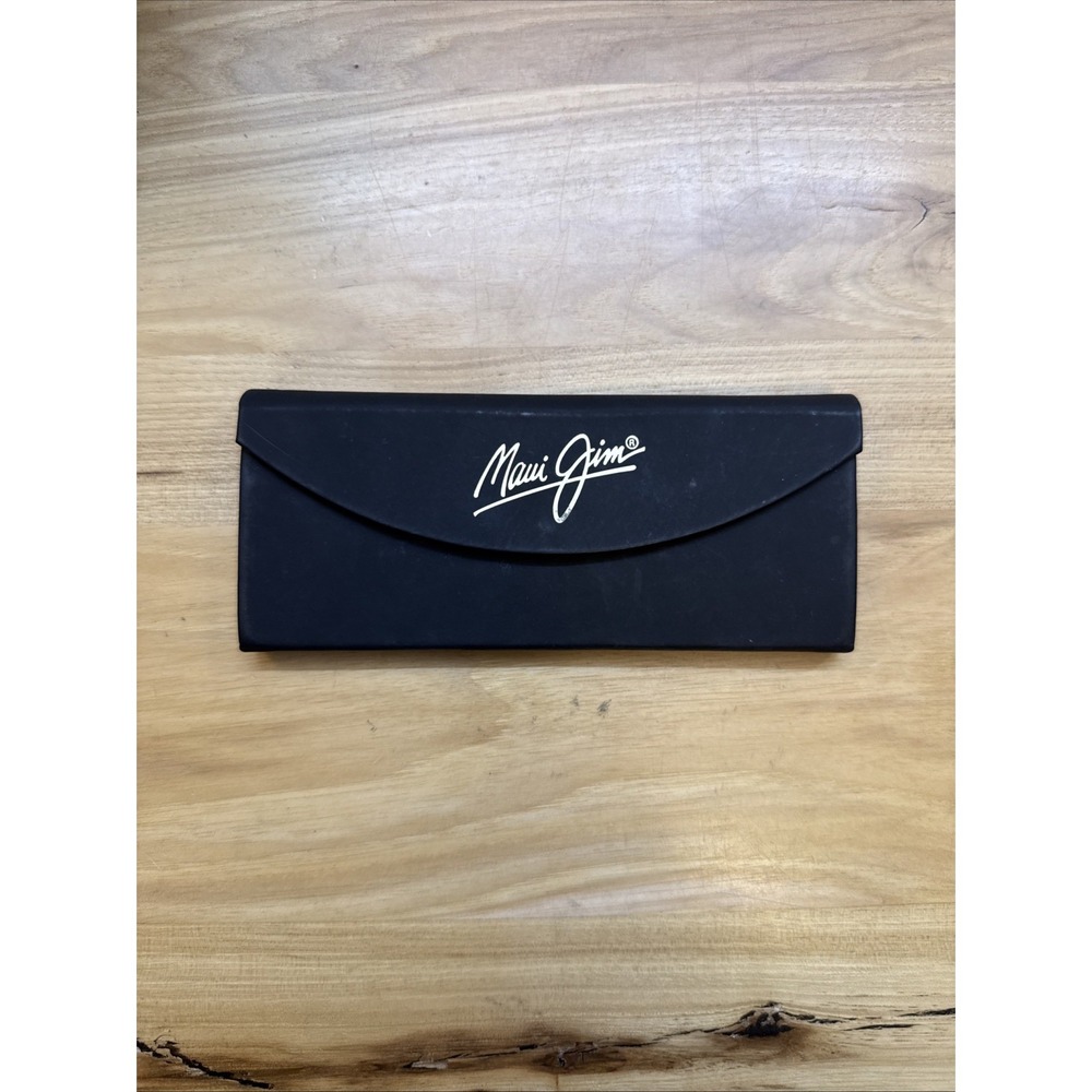 Maui Jim Sunglasses Case Black Tri-Fold Triangle Shaped